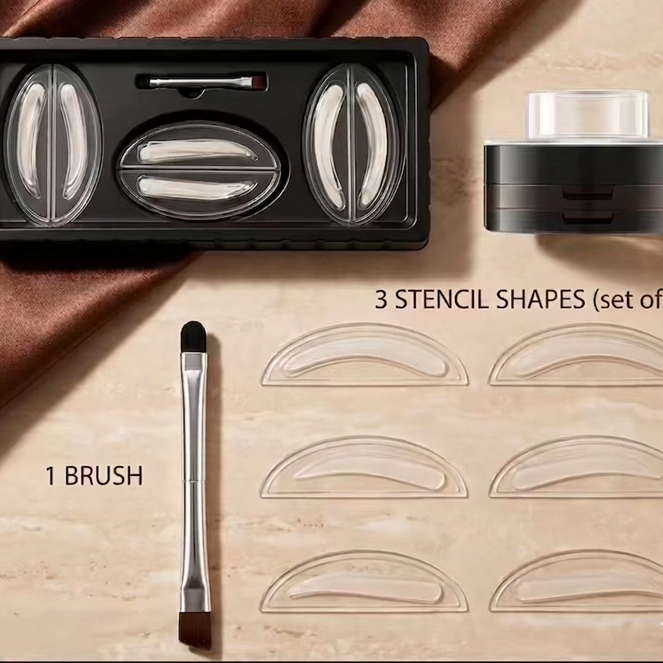 Eyebrow Stamp Double Seal Powder Kit