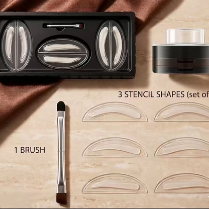 Eyebrow Stamp Double Seal Powder Kit