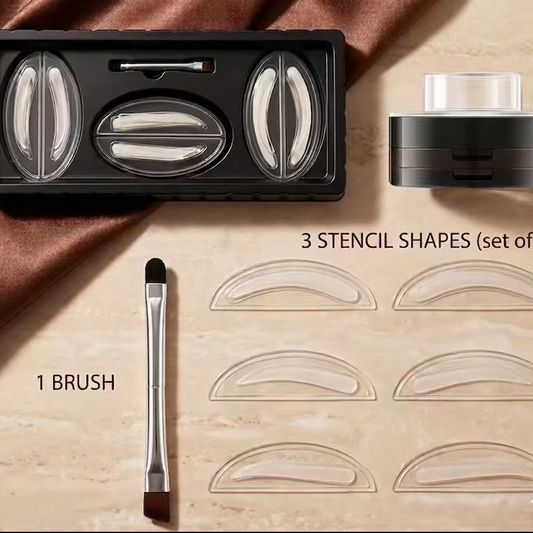 Eyebrow Stamp Double Seal Powder Kit