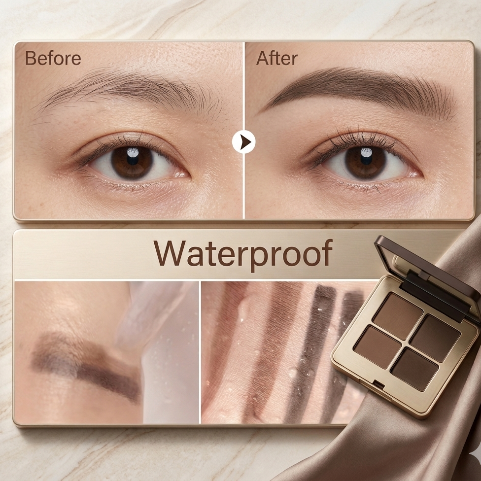 Eyebrow Stamp Double Seal Powder Kit